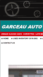 Mobile Screenshot of garceauauto.com