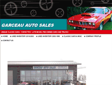 Tablet Screenshot of garceauauto.com